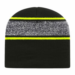 USA-Made Variegated Striped Beanie Thumbnail