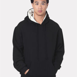 Unisex USA-Made Super Heavy Thermal Lined Hooded Sweatshirt Thumbnail
