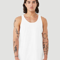 Unisex Heather CVC Tank Thumbnail