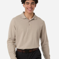 Men's Valiant Cotton Snag Protect Long-Sleeve Polo Thumbnail
