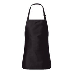 Full-Length Apron with Pouch Pocket Thumbnail
