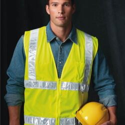 Unisex USA-Made Mesh Safety Vest Thumbnail