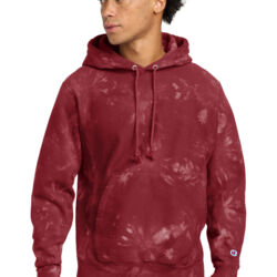 Champion Reverse Weave ® Scrunch Dye Tie Dye Hooded Sweatshirt TDS101 Reverse Weave ® Scrunch Dye Tie Dye Hooded Sweatshirt Thumbnail