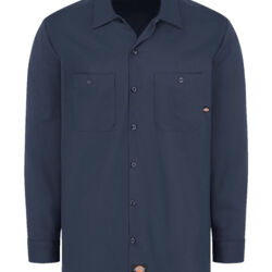 Men's Tall Industrial Cotton Long Sleeve Work Shirt Thumbnail