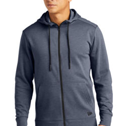 Tri Blend Fleece Full Zip Hoodie Thumbnail
