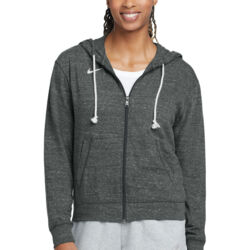 Ladies Gym Vintage Full Zip Hoodie Thumbnail