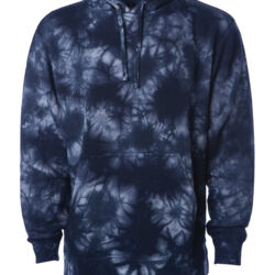 Midweight Tie-Dyed Hooded Sweatshirt Thumbnail