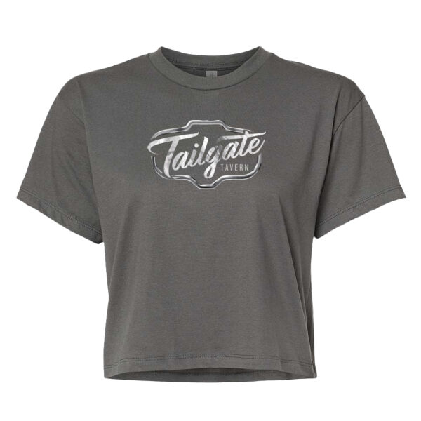 Tailgate Logo - Women's Ideal Crop Top Tailgate Logo - Women's Ideal Crop Top Thumbnail